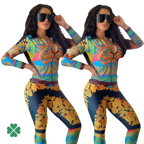 fake womens versace two piece suit|versace shorts women.